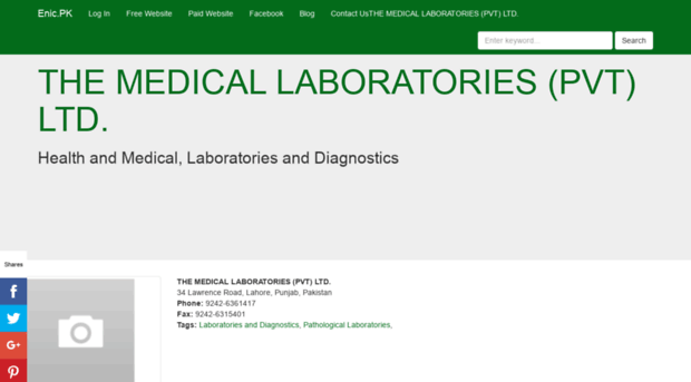 themedicallaboratoriespvtltd.enic.pk