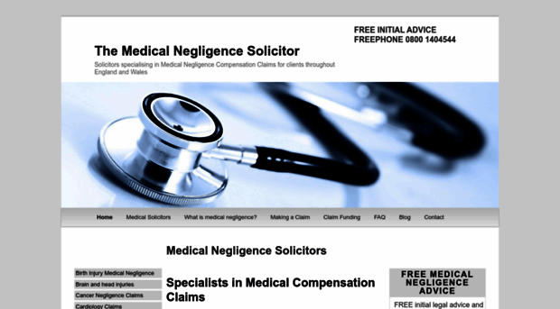 themedicalnegligencesolicitor.co.uk