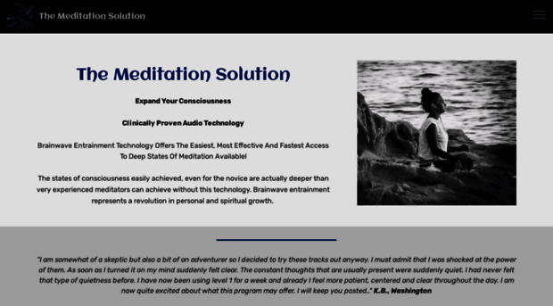 themeditationsolution.com