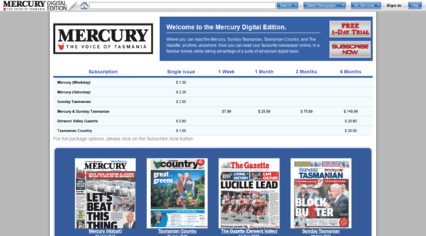 themercury-au.newspaperdirect.com