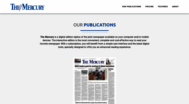 themercury.pressreader.com
