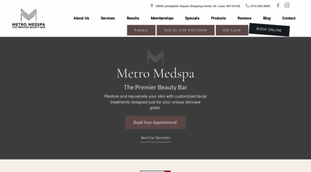themetromedspa.com