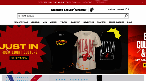 themiamiheatstore.com