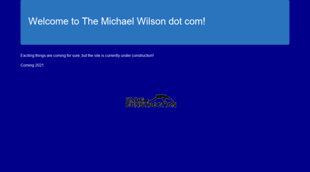 themichaelwilson.herokuapp.com