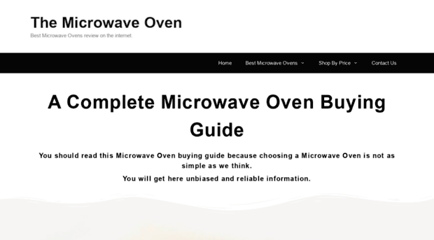 themicrowaveoven.in