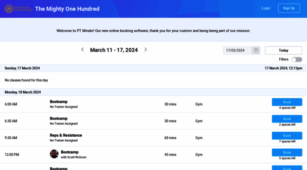 themightyonehundred.ptminder.com