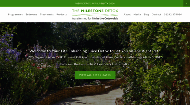 themilestonedetox.com