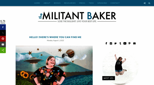 themilitantbaker.com