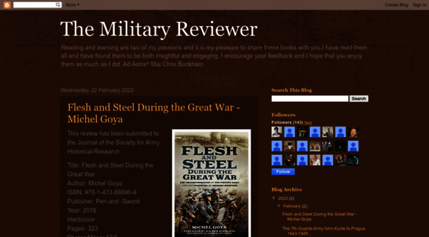 themilitaryreviewer.blogspot.com