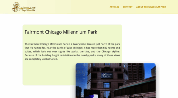 themillenniumparkhotel.com