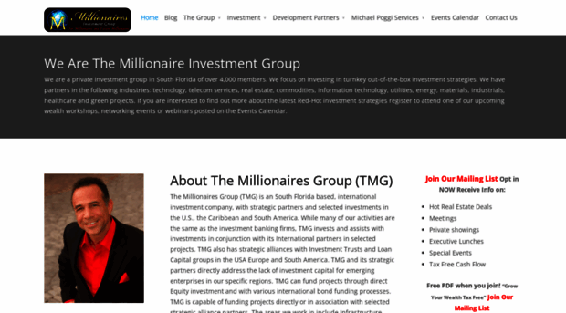 themillionairesgroup.com