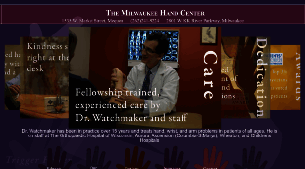 themilwaukeehandcenter.com