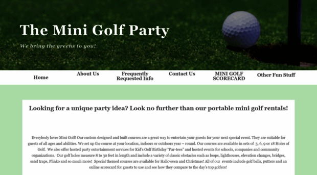 theminigolfparty.com