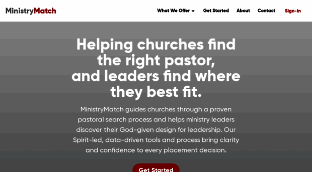 theministrymatch.com