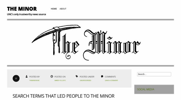 theminorunc.com