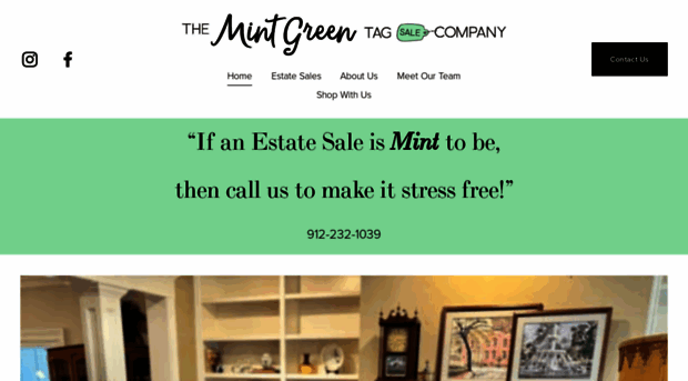 themintgreentagsalecompany.com