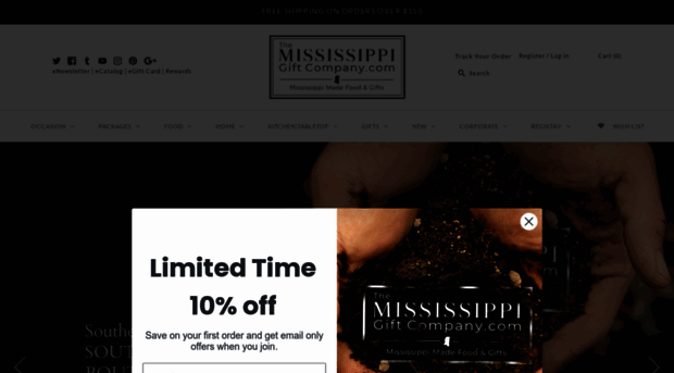 themississippigiftcompany.com