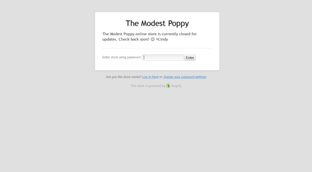 themodestpoppy.com