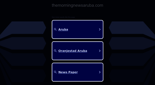 themorningnewsaruba.com