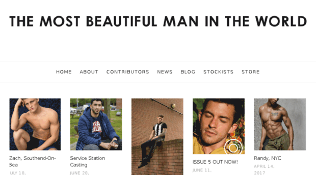 themostbeautifulmanintheworld.co.uk