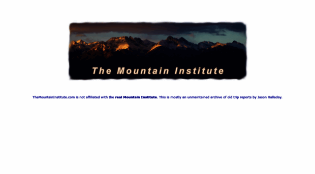 themountaininstitute.com