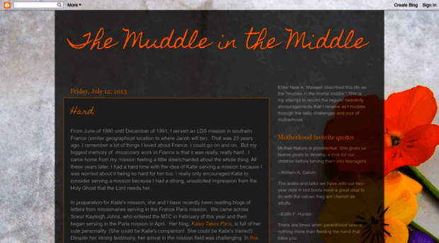 themuddleinthemiddle.blogspot.com