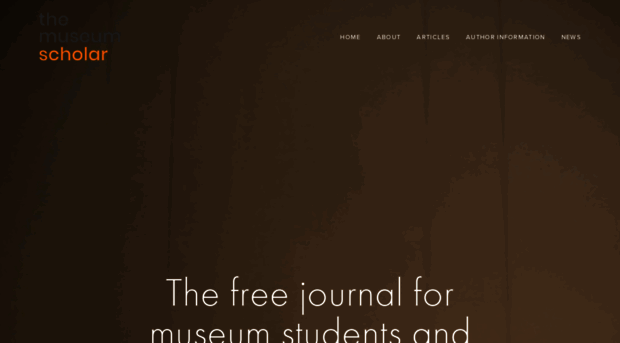 themuseumscholar.org