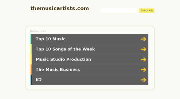 themusicartists.com