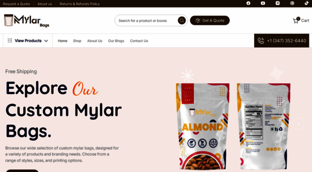 themylarbags.com