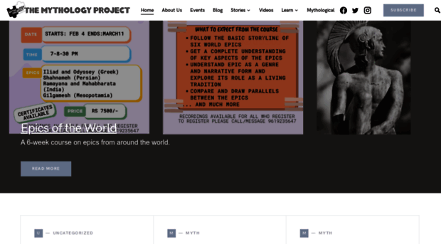 themythologyproject.com
