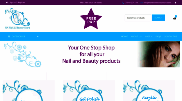 thenailandbeautystore.co.uk