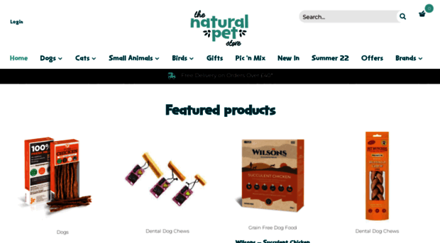 thenaturalpetstore.co.uk