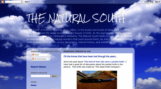 thenaturalsouth.blogspot.com