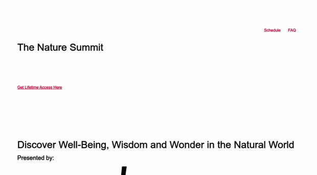 thenaturesummit.com
