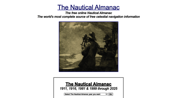 thenauticalalmanac.com