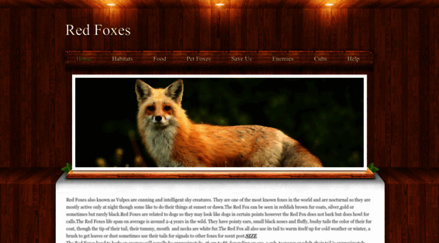 thendangeredredfoxes.weebly.com
