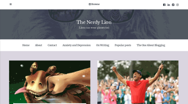 thenerdylion.com