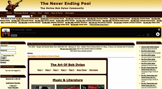 theneverendingpool.org