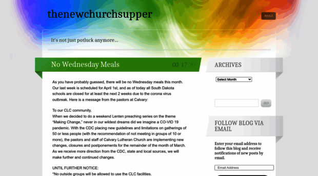 thenewchurchsupper.com