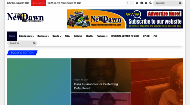 thenewdawnliberia.com