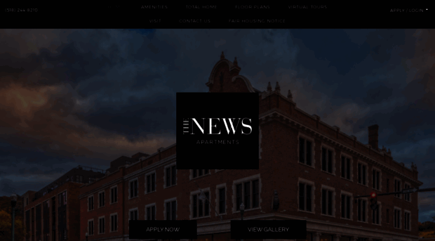 thenewsapartments.com