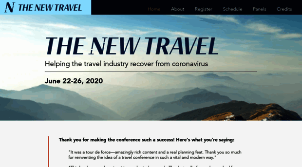 thenewtravelconference.com