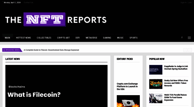 thenftreports.com