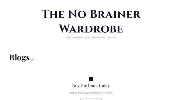 thenobrainerwardrobe.com