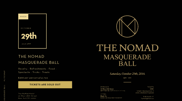 thenomadmasqueradeball.splashthat.com