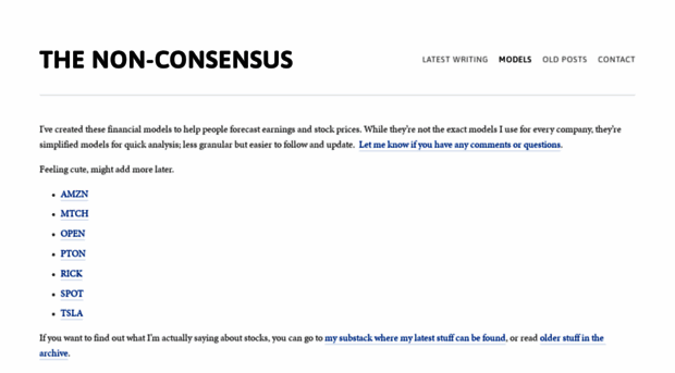 thenonconsensus.com