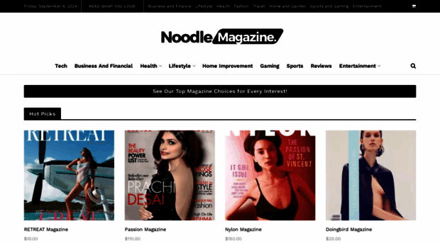 thenoodlemagazine.net