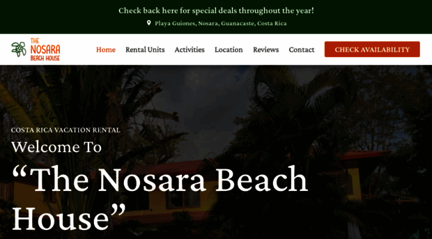 thenosarabeachhouse.com