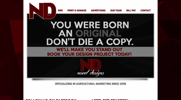 thenoveldesigns.com