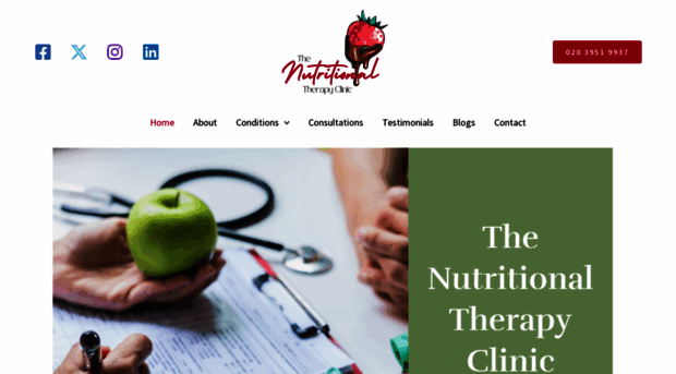 thenutritionaltherapycliniclondon.co.uk